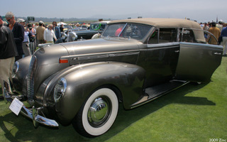 1938 lincoln k v 12 lebaron convertible sedan fvl