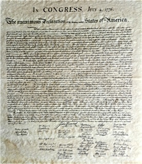 Photo in congres july 4 1776 a mettre a 1788 apres declaration independance
