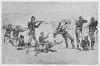 wounded knee frederic remington 1891